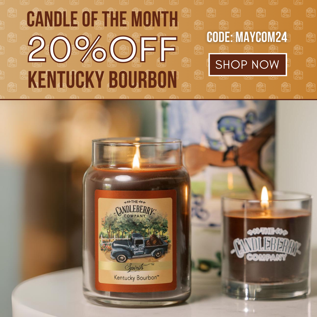 This silky smooth scent blends subtle lemon with patchouli and vanilla musk. It's on sale for 20% as our April Candle of the Month! Enjoy it with warm weather, good friends, and tasty food.