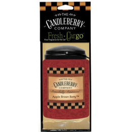 Apple Brown Betty™- "Fresh Cargo", Scent for the Car (2-PACK) - The Candleberry® Candle Company - Fresh CarGo® Car Scent - The Candleberry Candle Company