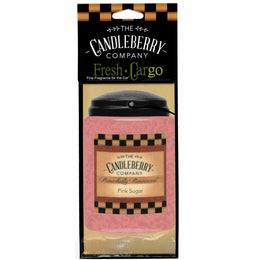 Pink Sugar™- "Fresh Cargo", Scent for the Car (2-PACK) - The Candleberry® Candle Company - Fresh CarGo® Car Scent - The Candleberry Candle Company
