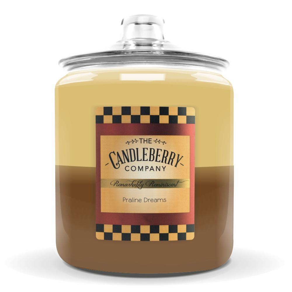 Praline Dreams™, 4 - Wick, Cookie Jar Candle - The Candleberry® Candle Company - Cookie Jar Candle - The Candleberry Candle Company