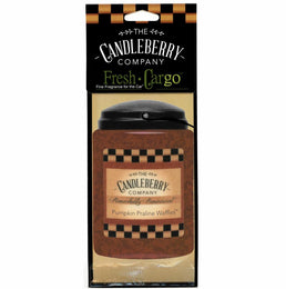 Pumpkin Praline Waffles™- "Fresh Cargo", Scent for the Car (2-PACK) - The Candleberry® Candle Company - Fresh CarGo® Car Scent - The Candleberry Candle Company