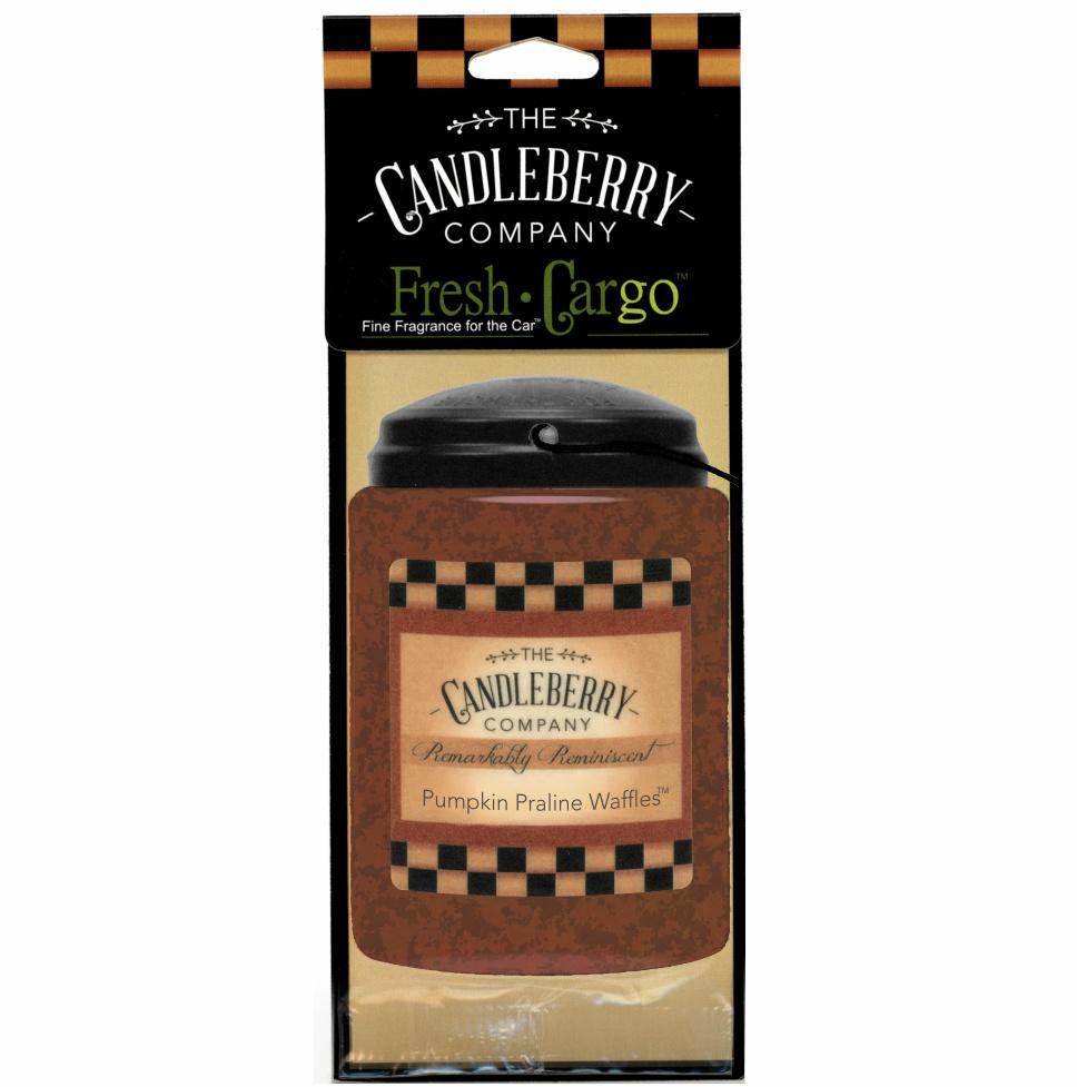 Pumpkin Praline Waffles™- "Fresh Cargo", Scent for the Car (2-PACK) - The Candleberry® Candle Company - Fresh CarGo® Car Scent - The Candleberry Candle Company