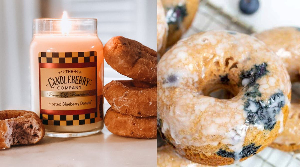 Air Fryer Blueberry Donut Recipe - The Candleberry® Candle Company 