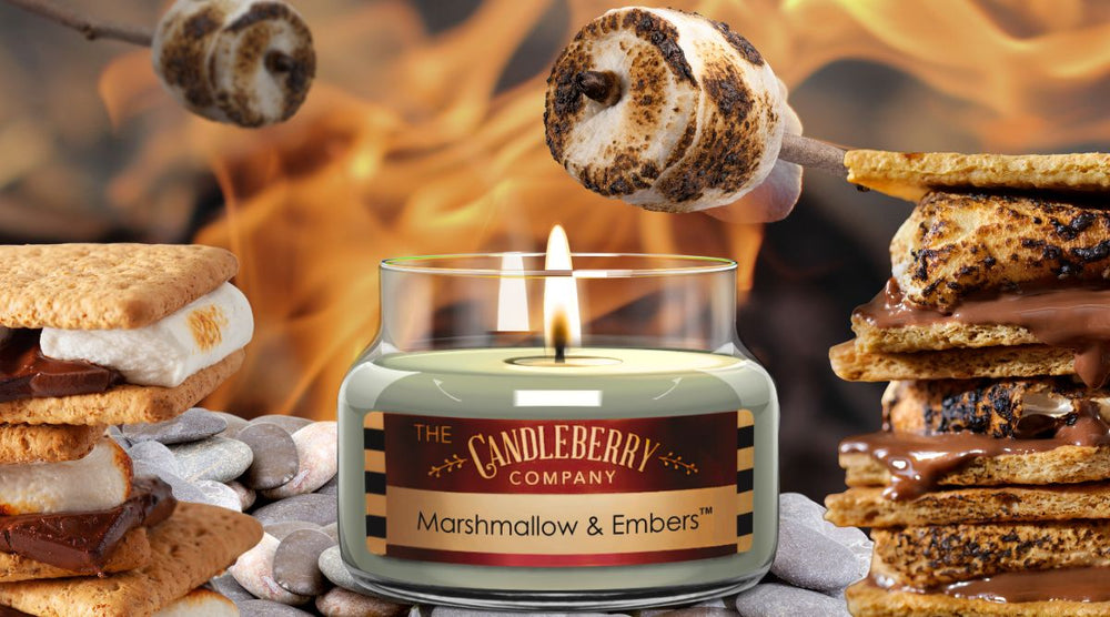 BLOG marshmallow and embers smoked vanilla highly scented candles premium powerful strong triple authentic gifts unique scented candles best seller fall 2023