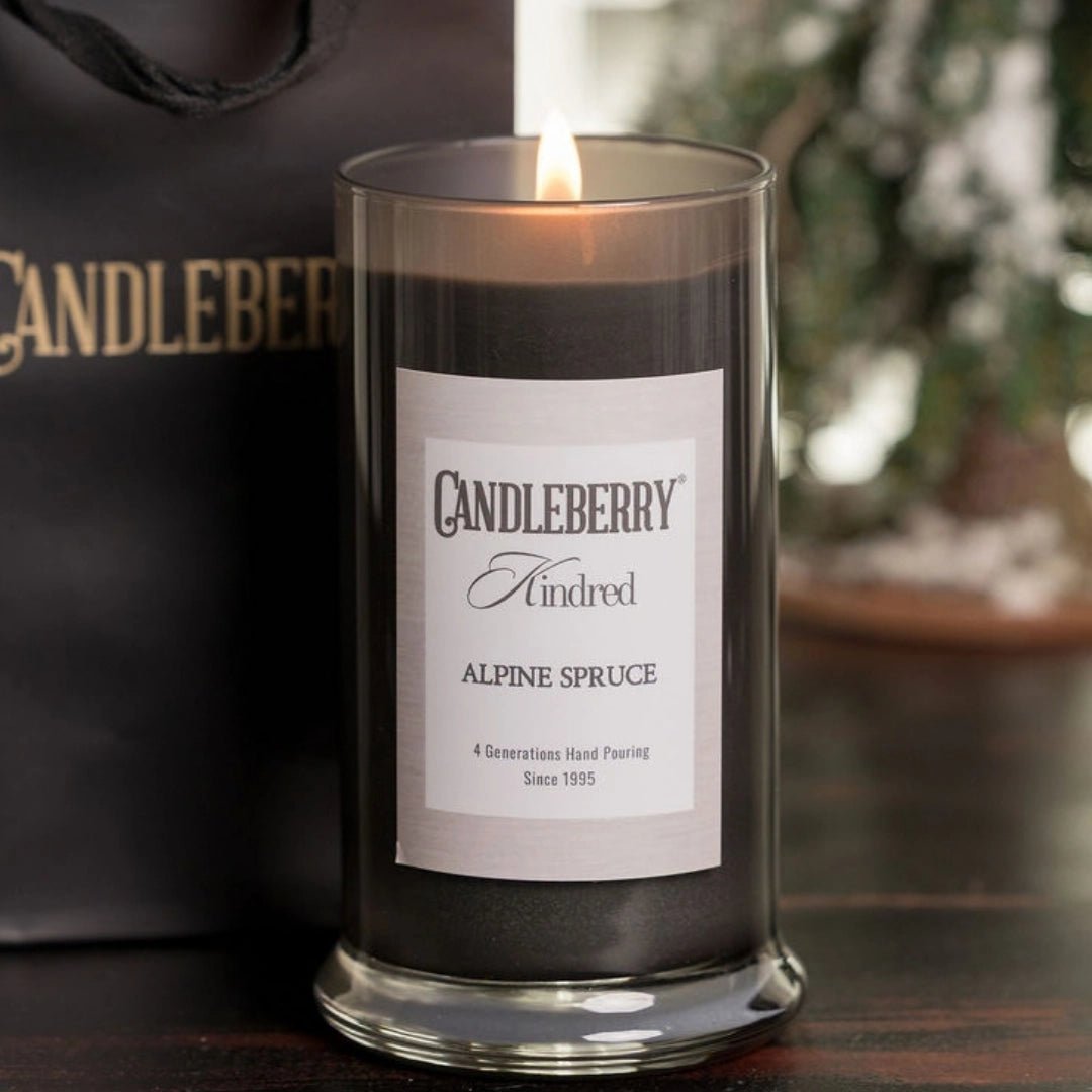 Alpine Spruce, Kindred, Large Jar Candle - The Candleberry® Candle Company - Kindred Large Jar - The Candleberry Candle Company