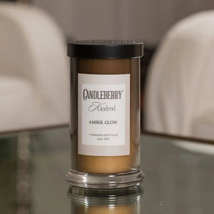 Amber Glow, Kindred, Large Jar Candle - The Candleberry® Candle Company - Kindred Large Jar - The Candleberry Candle Company
