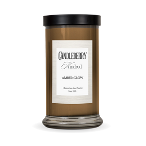 Amber Glow, Kindred, Large Jar Candle - The Candleberry® Candle Company - Kindred Large Jar - The Candleberry Candle Company