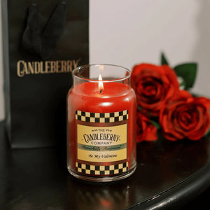Be My Valentine™, Large Jar Candle - The Candleberry® Candle Company - Large Jar Candle - The Candleberry Candle Company
