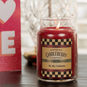 Be My Valentine™, Large Jar Candle - The Candleberry® Candle Company - Large Jar Candle - The Candleberry Candle Company