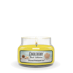 Beach Collection - Shaved Pineapple Ice™, Small Jar Candle - The Candleberry® Candle Company - Beach Collection Small Jar Candle - The Candleberry Candle Company