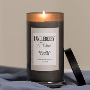 Bergamot & Amber™, Kindred, Large Jar Candle - The Candleberry® Candle Company - Kindred Large Jar - The Candleberry Candle Company