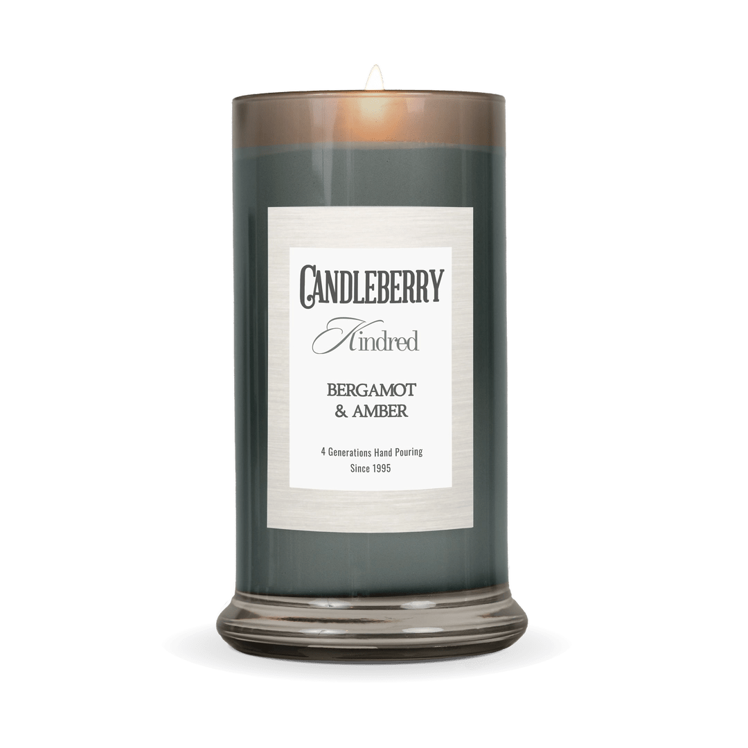 Bergamot & Amber™, Kindred, Large Jar Candle - The Candleberry® Candle Company - Kindred Large Jar - The Candleberry Candle Company