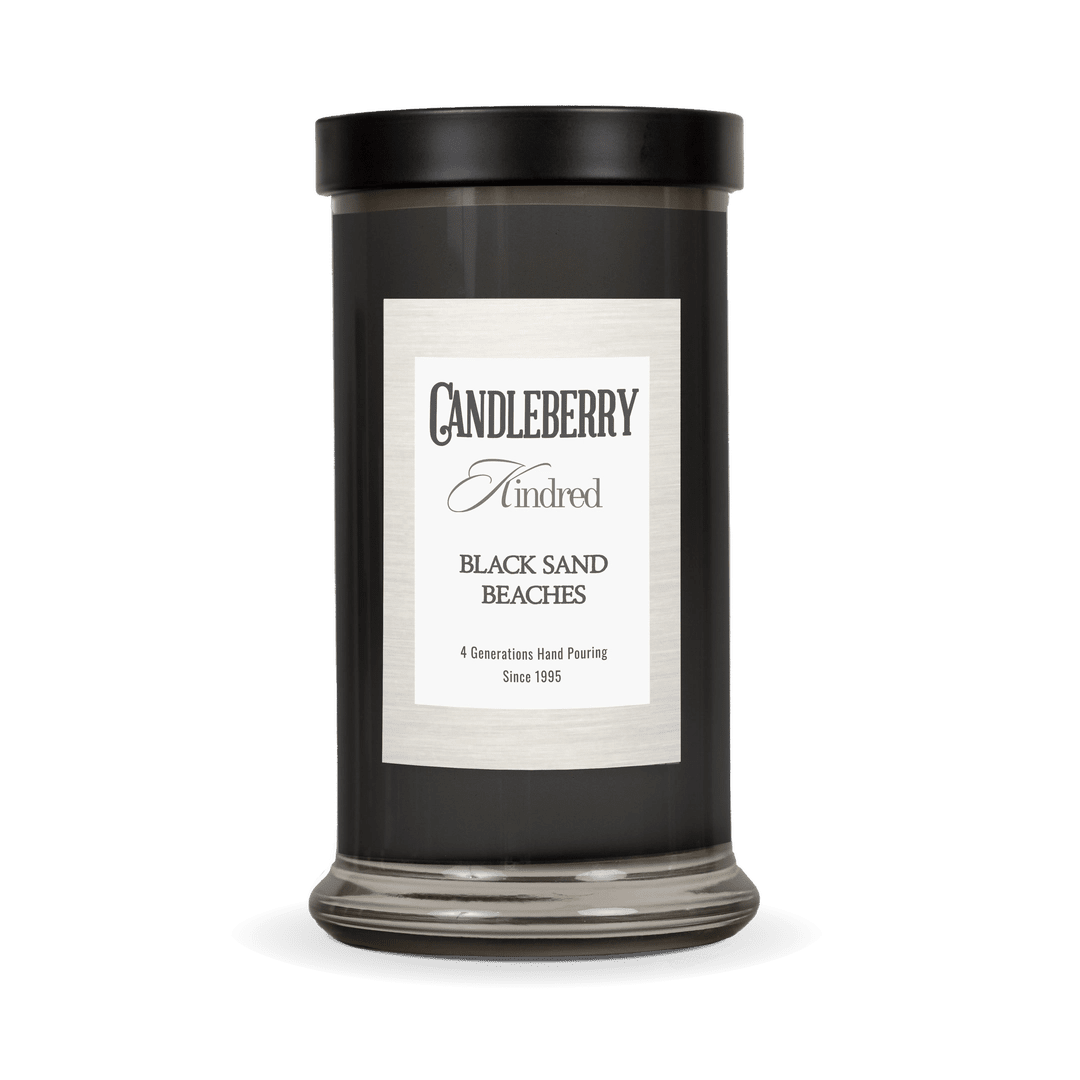 Black Sand Beaches™, Kindred, Large Jar Candle - The Candleberry® Candle Company - Kindred Large Jar - The Candleberry Candle Company