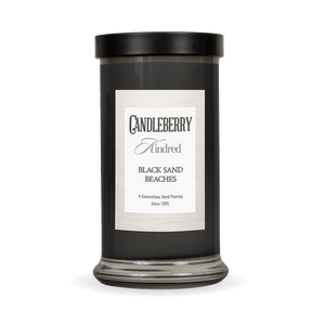 Black Sand Beaches™, Kindred, Large Jar Candle - The Candleberry® Candle Company - Kindred Large Jar - The Candleberry Candle Company