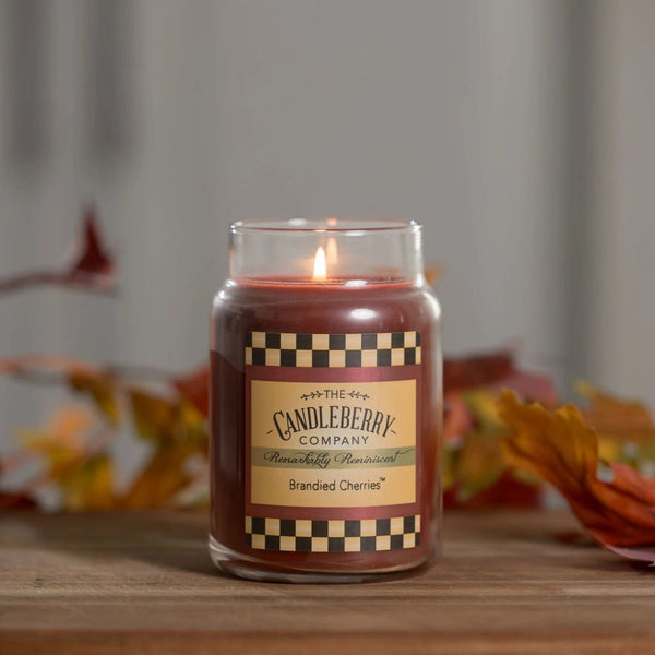 Brandied Cherries™ | Large Jar Candle | Candleberry - The