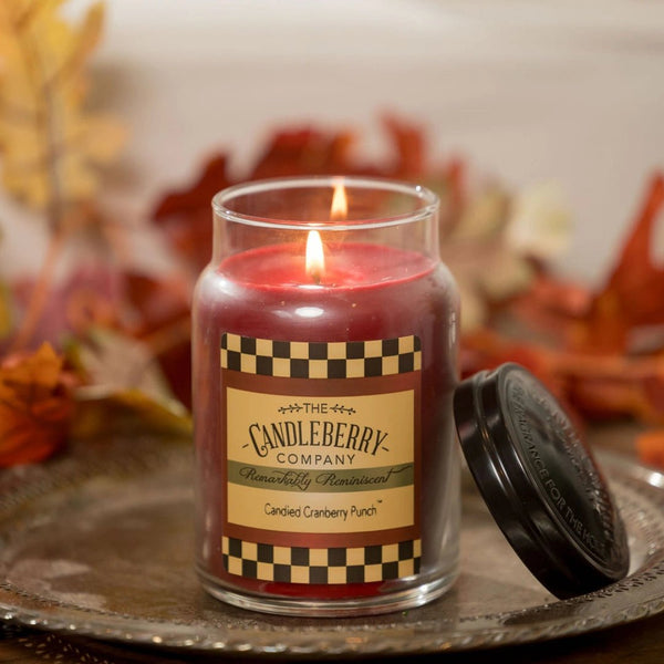 Candied Cranberry Punch™, Large Jar Candle - The Candleberry