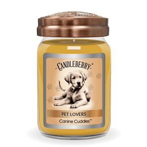 Canine Cuddles™ - Large Jar Candle - The Candleberry® Candle Company - Pet Collection Large Jar Candle - The Candleberry Candle Company