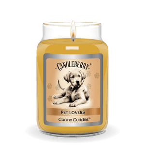 Canine Cuddles™ - Large Jar Candle - The Candleberry® Candle Company - Pet Collection Large Jar Candle - The Candleberry Candle Company