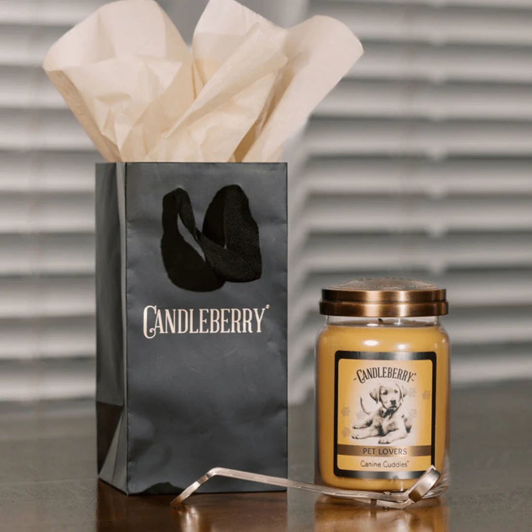 Canine Cuddles™ - Large Jar Candle - The Candleberry® Candle Company - Pet Collection Large Jar Candle - The Candleberry Candle Company