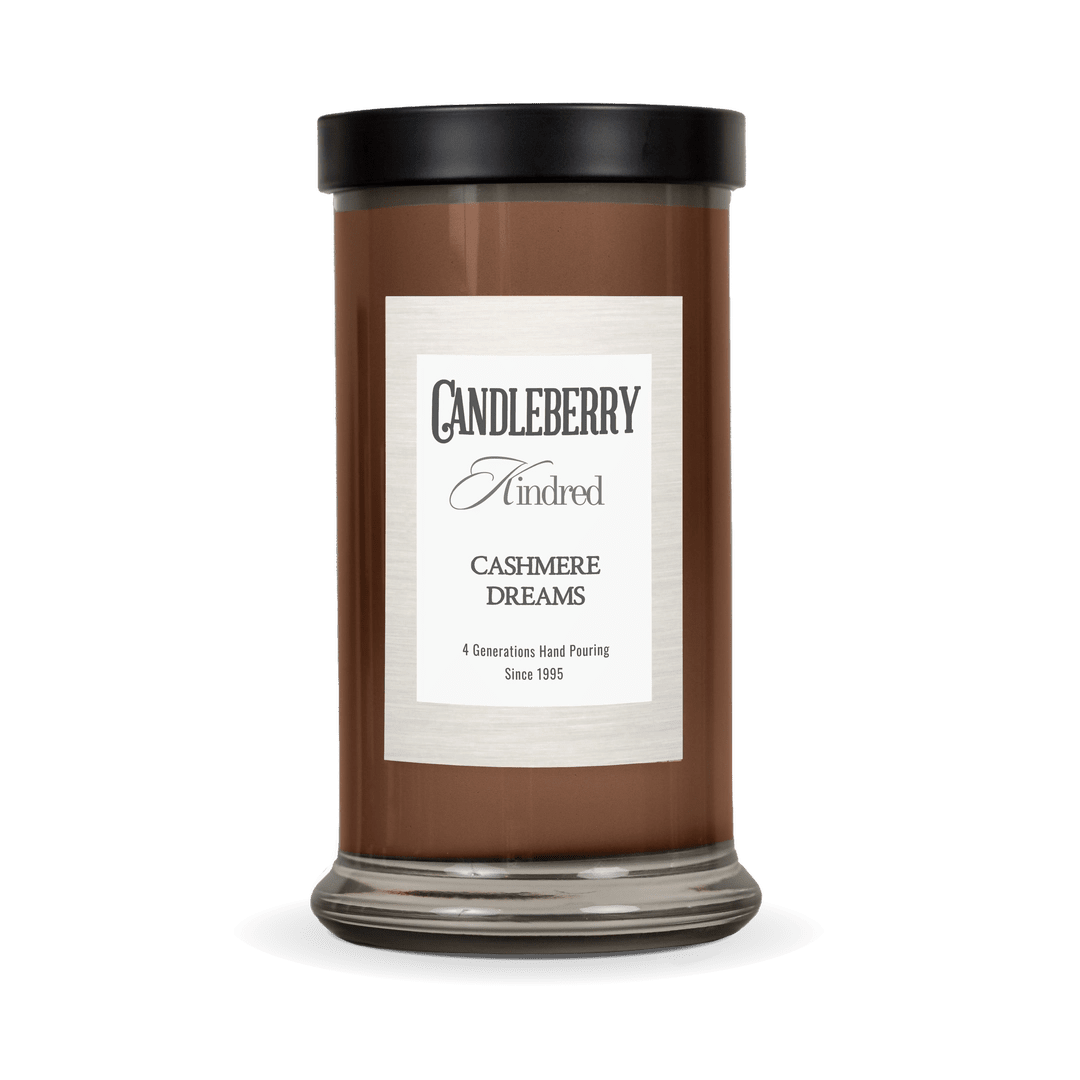 Cashmere Dreams™, Kindred, Large Jar Candle - The Candleberry® Candle Company - Kindred Large Jar - The Candleberry Candle Company