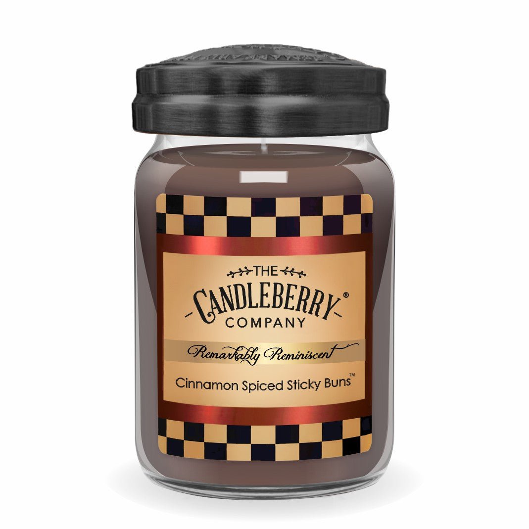 Cinnamon Spiced Sticky Buns™, Large Jar Candle - The Candleberry