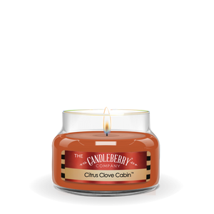 Citrus Clove Cabin™, Small Jar Candle - The Candleberry® Candle Company - Small Jar Candle - The Candleberry Candle Company