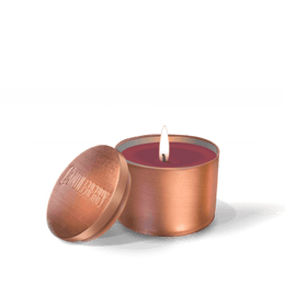 Coffee Shoppe - Apple Macchiato™ - Travel Tin - The Candleberry® Candle Company - Coffee Shoppe Travel Tin - The Candleberry Candle Company