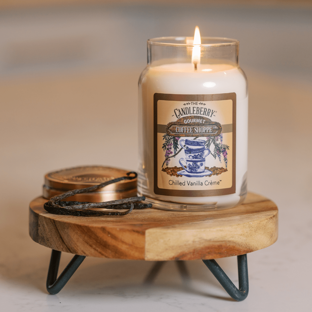 Coffee Shoppe - Chilled Vanilla Creme™, Large Jar Candle - Spring