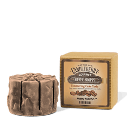 Coffee Shoppe - Merry Mocha ™, Tart Wax Melts - The Candleberry® Candle Company - Coffee Shoppe Tart Wax Melt - The Candleberry Candle Company