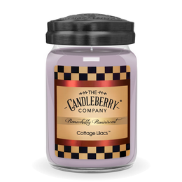 Cottage Lilacs™, Large Jar Candle - The Candleberry® Candle Company - Reminiscent Large Jar Candle - The Candleberry Candle Company