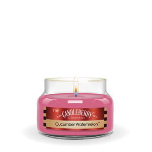 Cucumber Watermelon™, Small Jar Candle - The Candleberry® Candle Company - Reminiscent Small Jar Candle - The Candleberry Candle Company