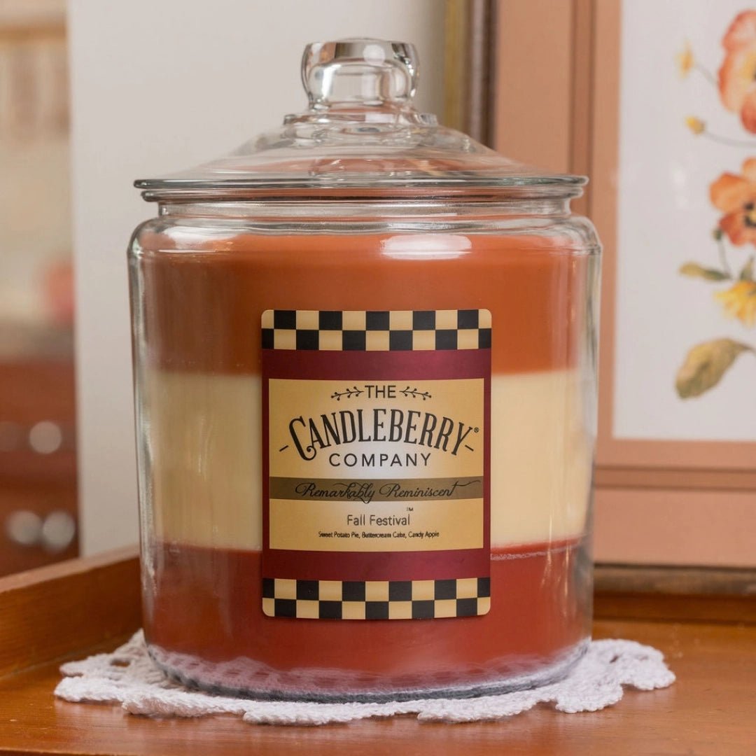 Fall Festival™, 4 - Wick, Cookie Jar Candle - The Candleberry® Candle Company - Cookie Jar Candle - The Candleberry Candle Company