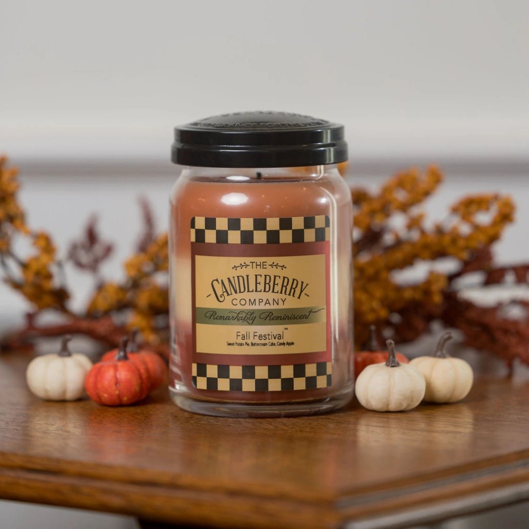 Fall Festival™, Large Jar Candle - The Candleberry® Candle Company - Large Jar Candle - The Candleberry Candle Company