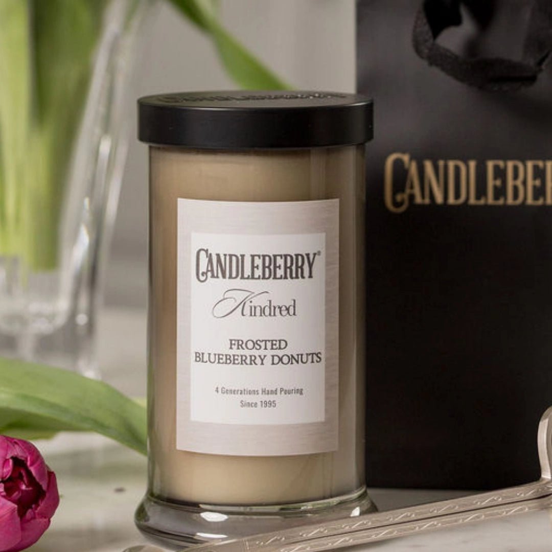 Frosted Blueberry Donuts™, Kindred, Large Jar Candle - The Candleberry® Candle Company - Kindred Large Jar - The Candleberry Candle Company