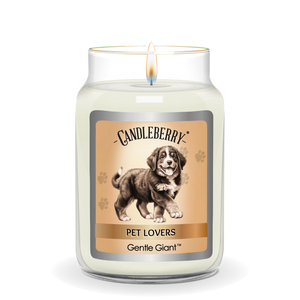 Gentle Giant™ - Large Jar Candle - The Candleberry® Candle Company - Pet Collection Large Jar Candle - The Candleberry Candle Company