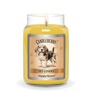 Happy Hound™ - Large Jar Candle - The Candleberry® Candle Company - Pet Collection Large Jar Candle - The Candleberry Candle Company