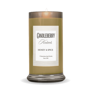 Honey & Spice™, Kindred, Large Jar Candle - The Candleberry® Candle Company - Kindred Large Jar - The Candleberry Candle Company