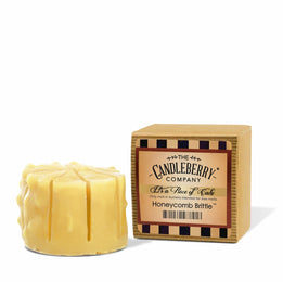 HONEYCOMB BRITTLE CAKE TART powerful strong fragrance soy scented clean burning house filling candle