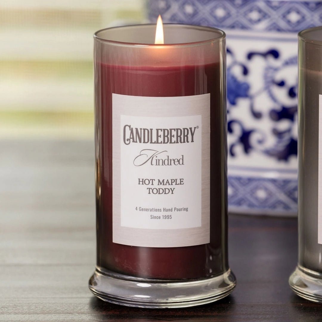 Hot Maple Toddy®, Kindred, Large Jar Candle - The Candleberry® Candle Company - Kindred Large Jar - The Candleberry Candle Company