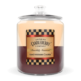 Iced Molasses Cookie™, 4 - Wick, Cookie Jar Candle - The Candleberry® Candle Company - Cookie Jar Candle - The Candleberry Candle Company