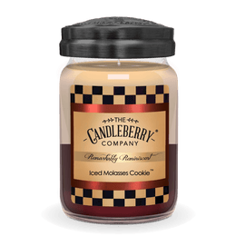 Iced Molasses Cookie™, Large Jar Candle - The Candleberry® Candle Company - Reminiscent Large Jar Candle - The Candleberry Candle Company