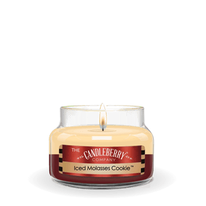 Iced Molasses Cookie™, Small Jar Candle - The Candleberry® Candle Company - Reminiscent Small Jar Candle - The Candleberry Candle Company
