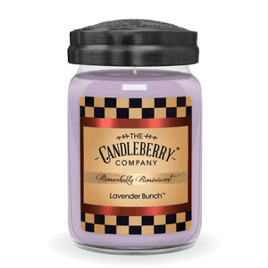 Lavender Bunch™, Large Jar Candle - The Candleberry® Candle Company - Reminiscent Large Jar Candle - The Candleberry Candle Company