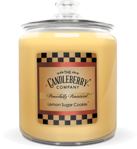 Lemon Sugar Cookie™, 4 - Wick, Cookie Jar Candle - The Candleberry® Candle Company - Cookie Jar Candle - The Candleberry Candle Company