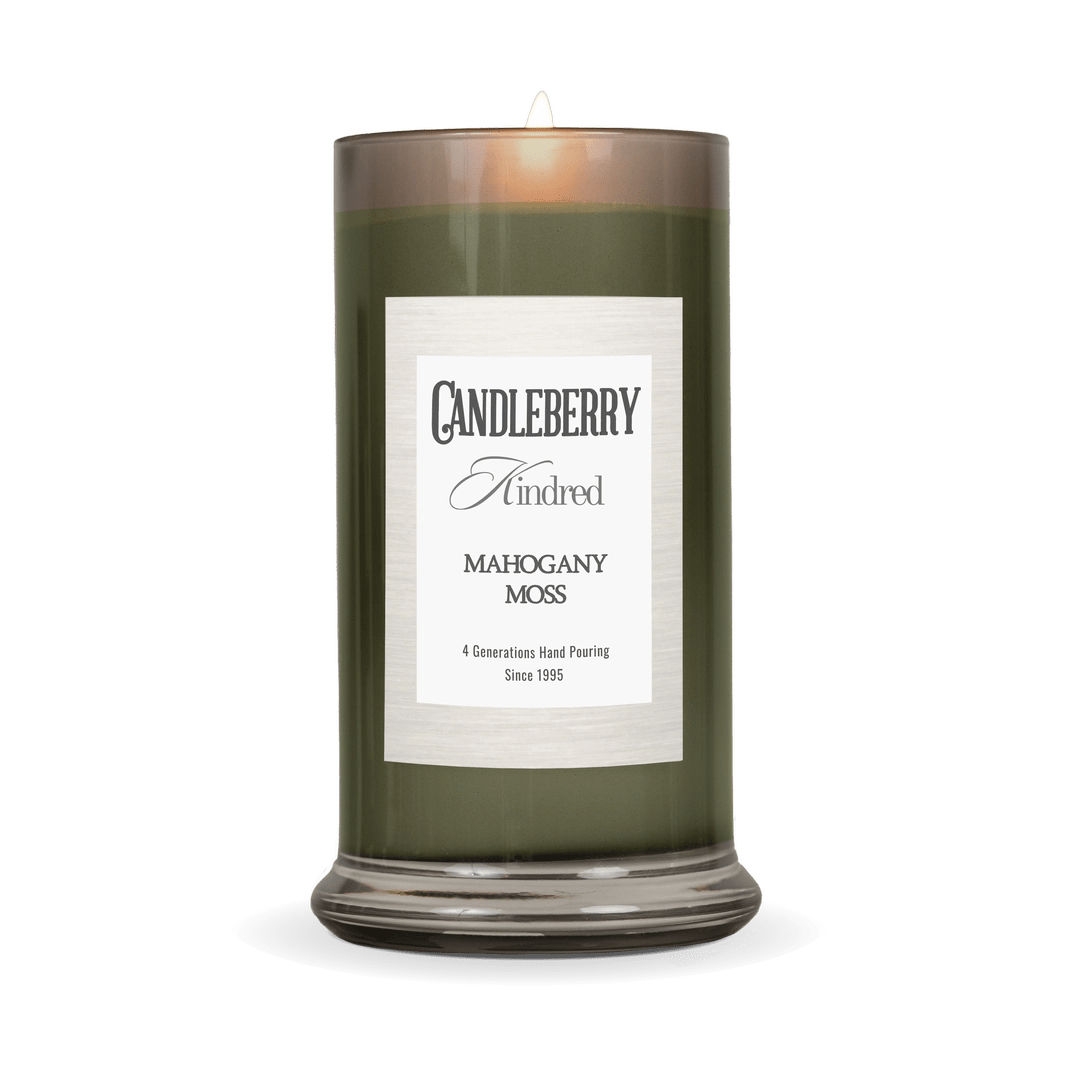 Mahogany Moss™, Kindred, Large Jar Candle - The Candleberry® Candle Company - Kindred Large Jar - The Candleberry Candle Company