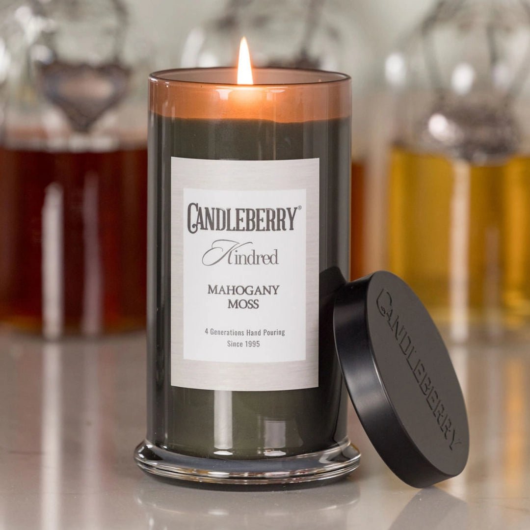 Mahogany Moss™, Kindred, Large Jar Candle - The Candleberry® Candle Company - Kindred Large Jar - The Candleberry Candle Company