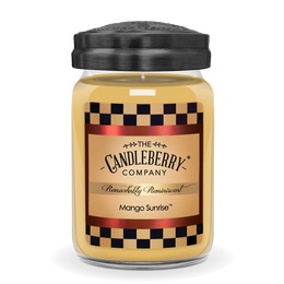 Mango Sunrise™, Large Jar Candle - The Candleberry® Candle Company - Reminiscent Large Jar Candle - The Candleberry Candle Company