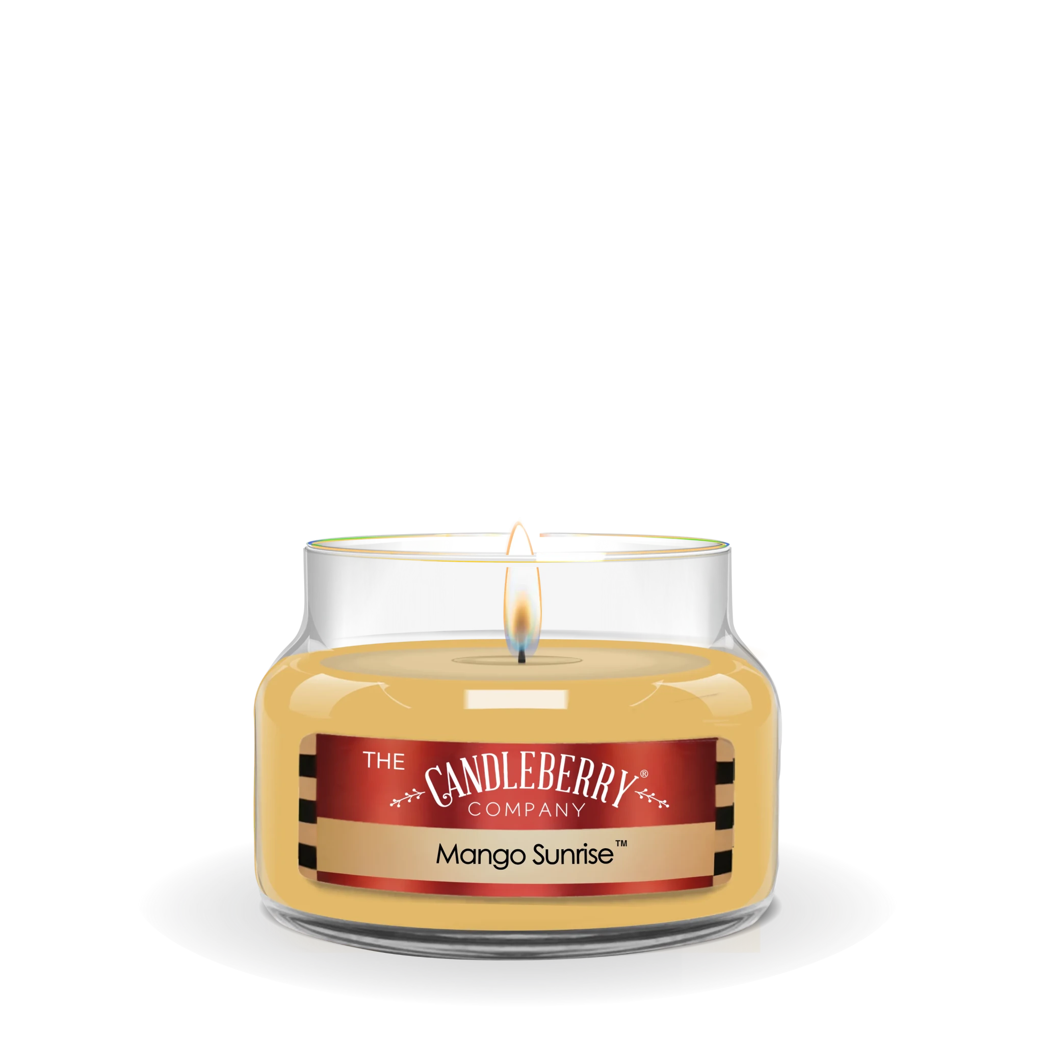 Mango Sunrise™, Small Jar Candle - The Candleberry® Candle Company - Reminiscent Small Jar Candle - The Candleberry Candle Company