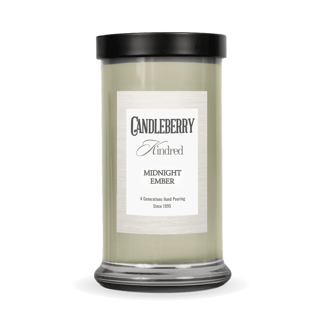 Midnight Ember™, Kindred, Large Jar Candle - The Candleberry® Candle Company - Kindred Large Jar - The Candleberry Candle Company