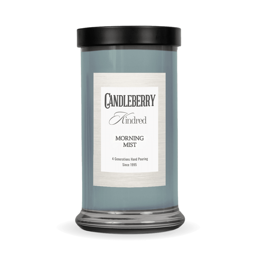 Morning Mist™, Kindred, Large Jar Candle - The Candleberry® Candle Company - Kindred Large Jar - The Candleberry Candle Company